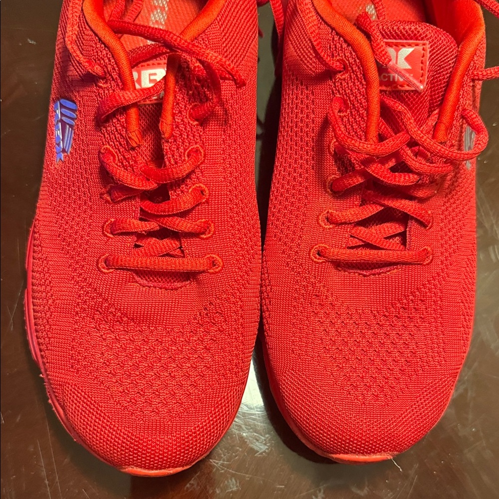 RBX Red Mesh Athletic Shoes